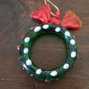 Vintage hand-blown Murano glass ornament